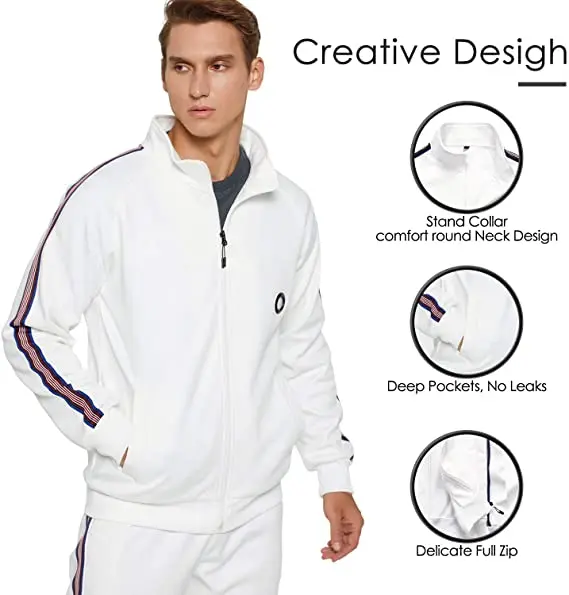 best quality clothes football nylon  tracksuit for men