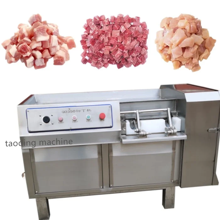 Hot sale meat cube cutting machine for home meat dicer chicken cutting  machine automatic Good after-sales service