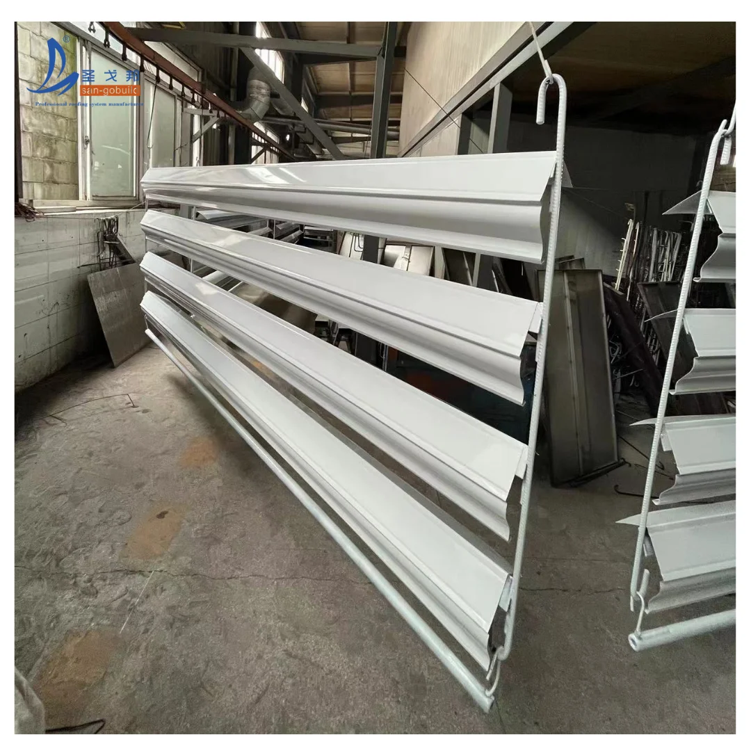 China Factory Water Roofing Downspout Extensions Harvesting System Aluminum Rain Gutter for Roof