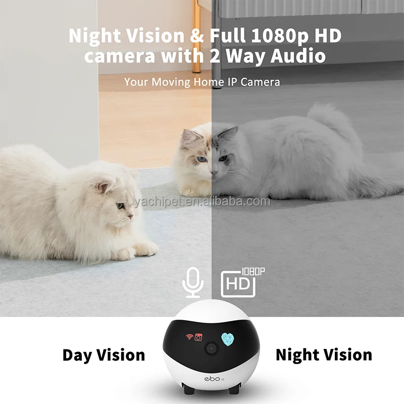 Intelligent Pet Dog Ai Interactive Companion Ebo X Wireless Security ...