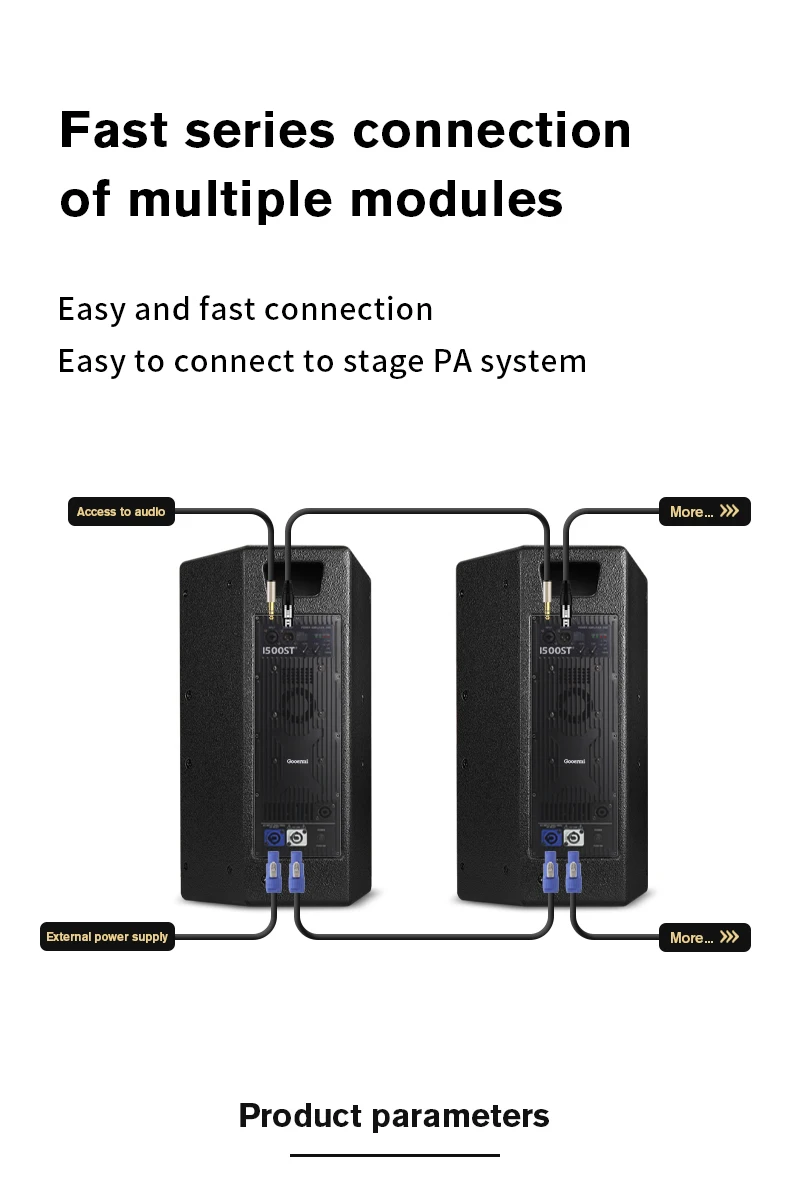 Gooermi 1500st Power Amplifier Module Board 1*1500w High Quality Class
