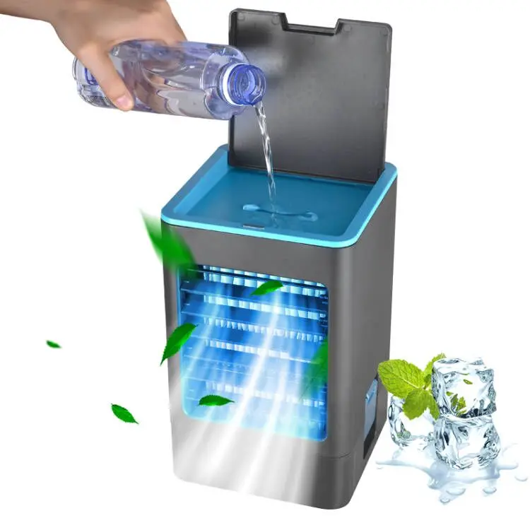 Portable Rechargeable 650ML Water Conditioner Room Mini Air Cooler_voghion.com