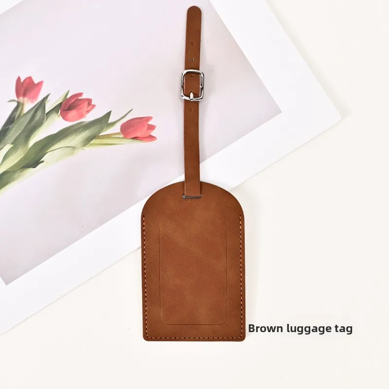 Cross-border Custom logo Luggage Tag Checked Baggage Portable Boarding Tag Airplane Travel Stowable preview 5