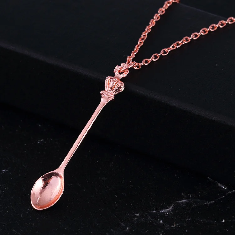 Spoon Necklace - Gold Plated