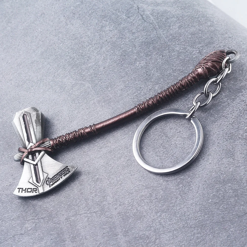 Hot Sale Thor Hammer Alloy Tomahawk Weapon Axe Keychain Buy Thor Key