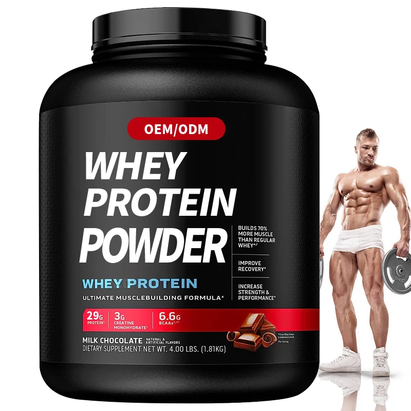 Customized New Product Protein Supplement Help With Fitness Boost