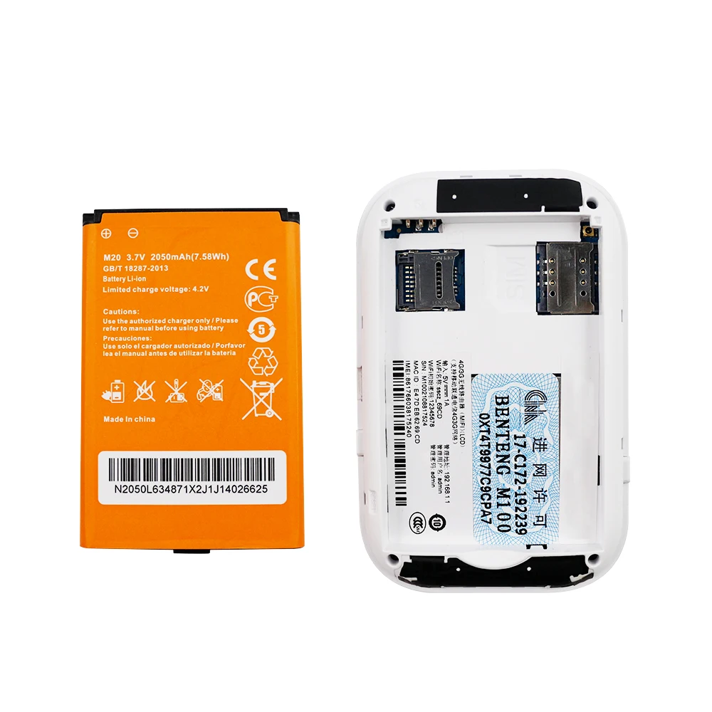 EDUP ZTE Unlock Mobile Portable 4G LTE Router Pocket WiFi Hotspot Mifis With SIM Card Slot