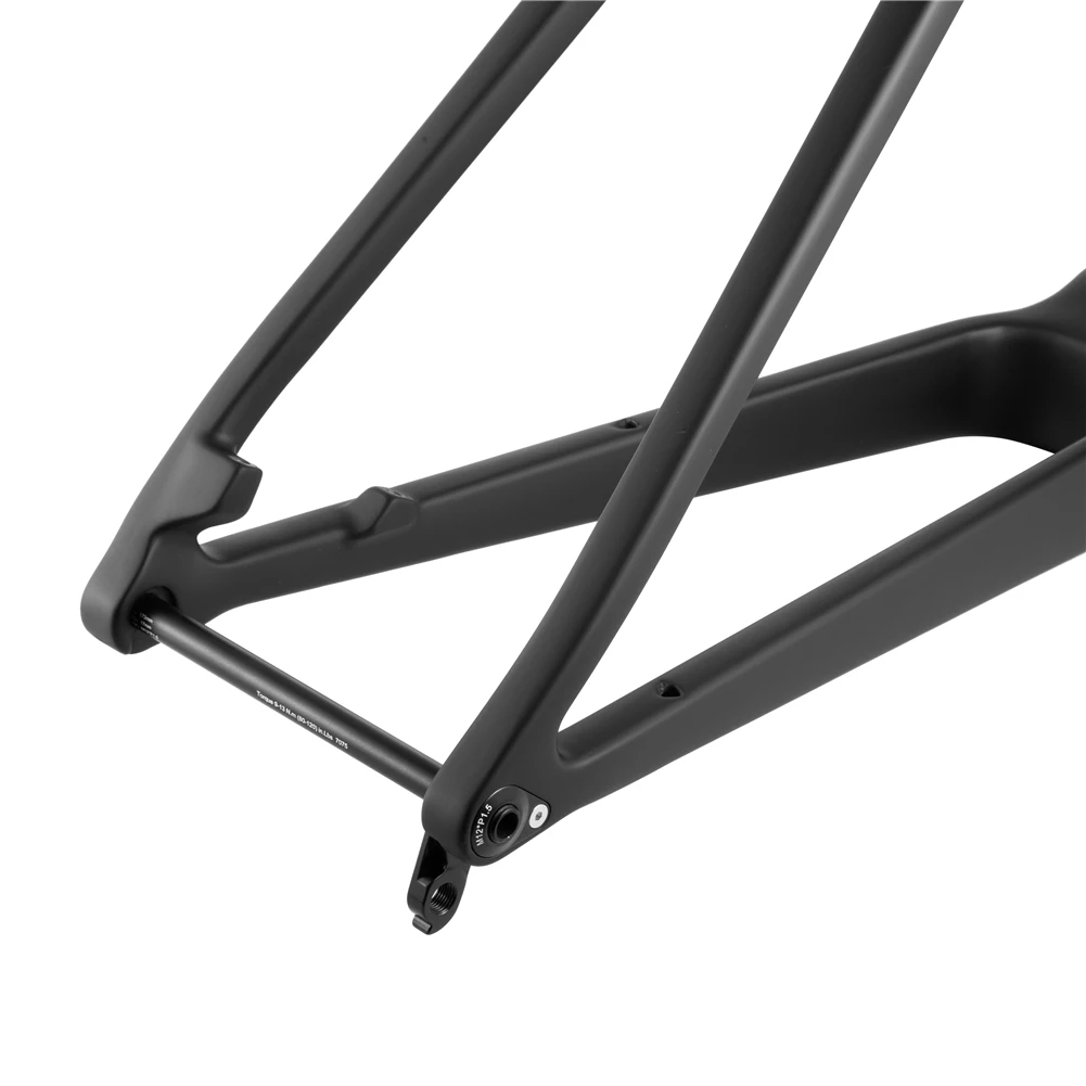 2022 New 29er MTB Carbon Frame BSA Boost 148mm Mountain Bike Carbon Frameset With Rigid Fork