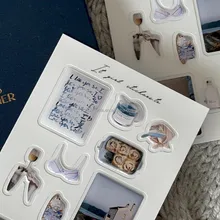 Wholesale Design High Quality Epoxy Sticker Sheet Vinyl Waterproof 3d Dome Label Mobile Phone Back Cover Epoxy Resin Stickers