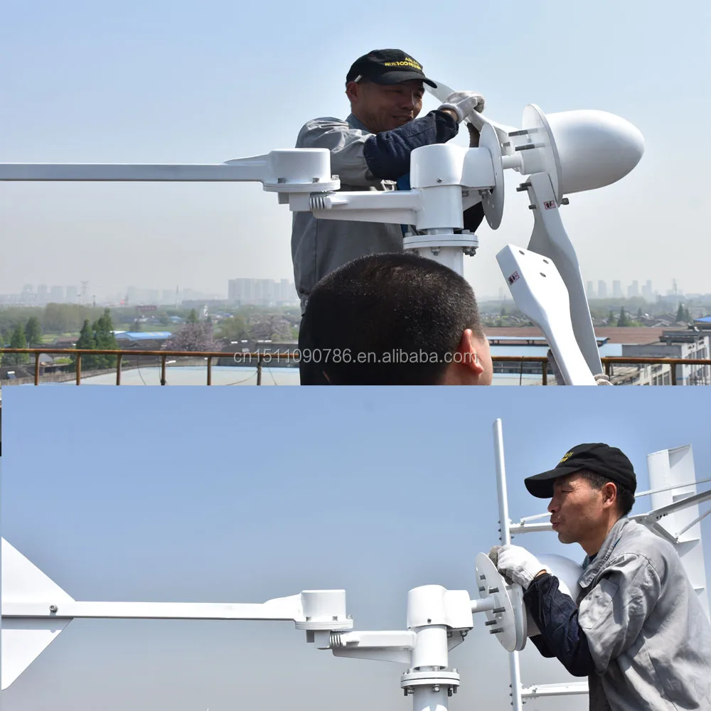 Wind Driven Roof Top Turbine Ventilator 1kw 3kw 5kw 10kw