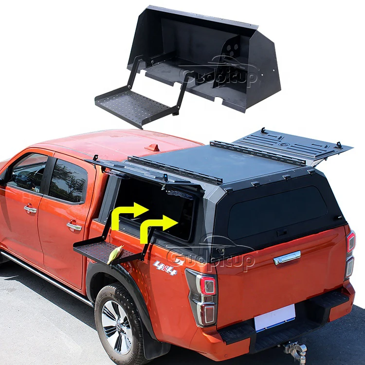 Custom 4x4 Waterproof Steel Dodge Ram Hardtop Topper Truck Canopy For ...