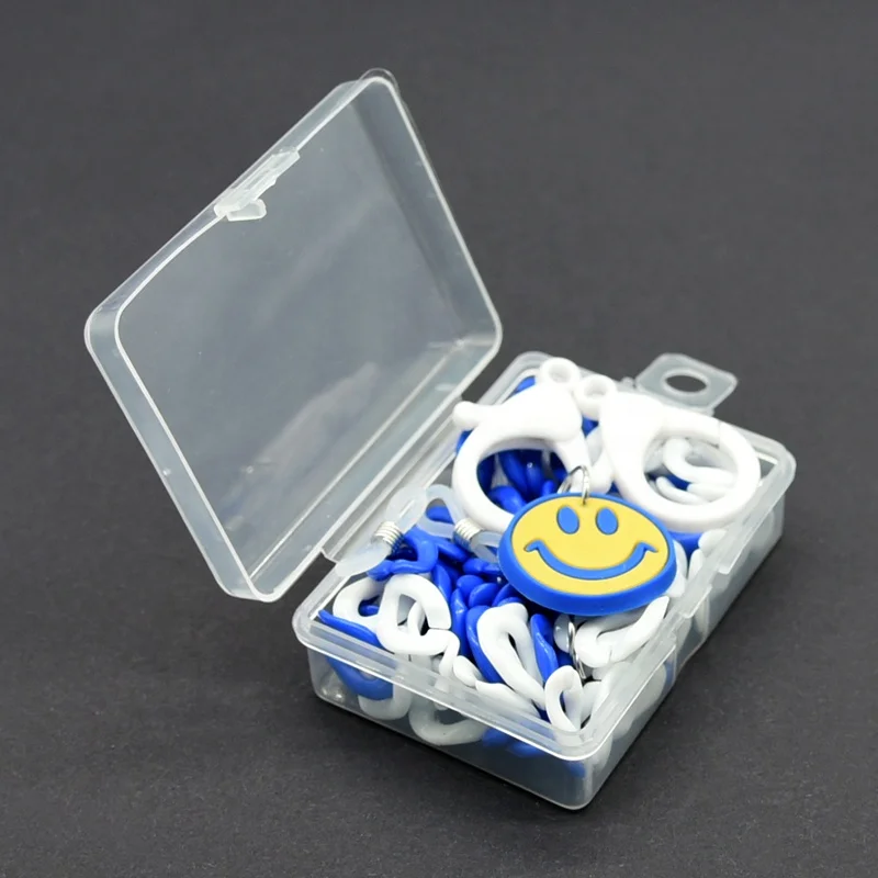 Очки для шеи и солнцезащитные очки глаз с улыбающимся очаровательным акриловым покрытием «сделай сам» аксессуары ручной работы очков Facemask двойного