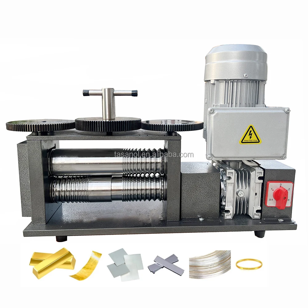 Precision 250x70mm Electrical Rolling Mill Machine for Jewelry Making ...