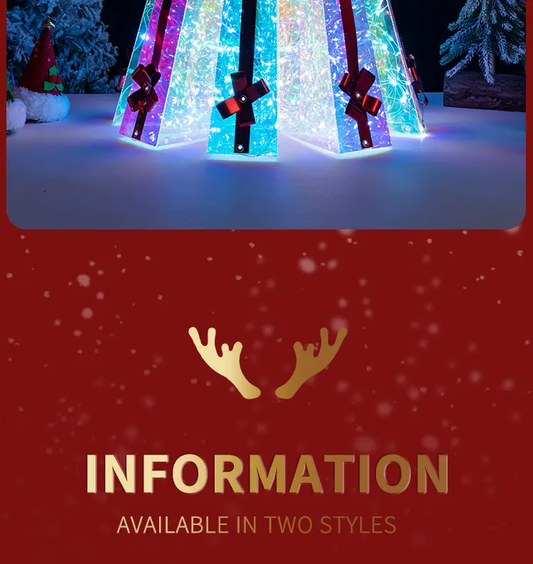 Christmas Trees Lightings Lamps Wedding Home Decor Party Decorations