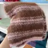 Strisce rosa e marroni
