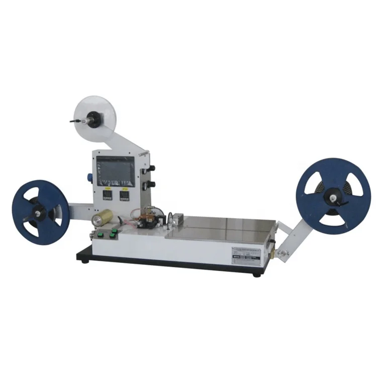 Compact Hot Sealing and Cold Sealing Semi Auto SMD Reel Taping Machine