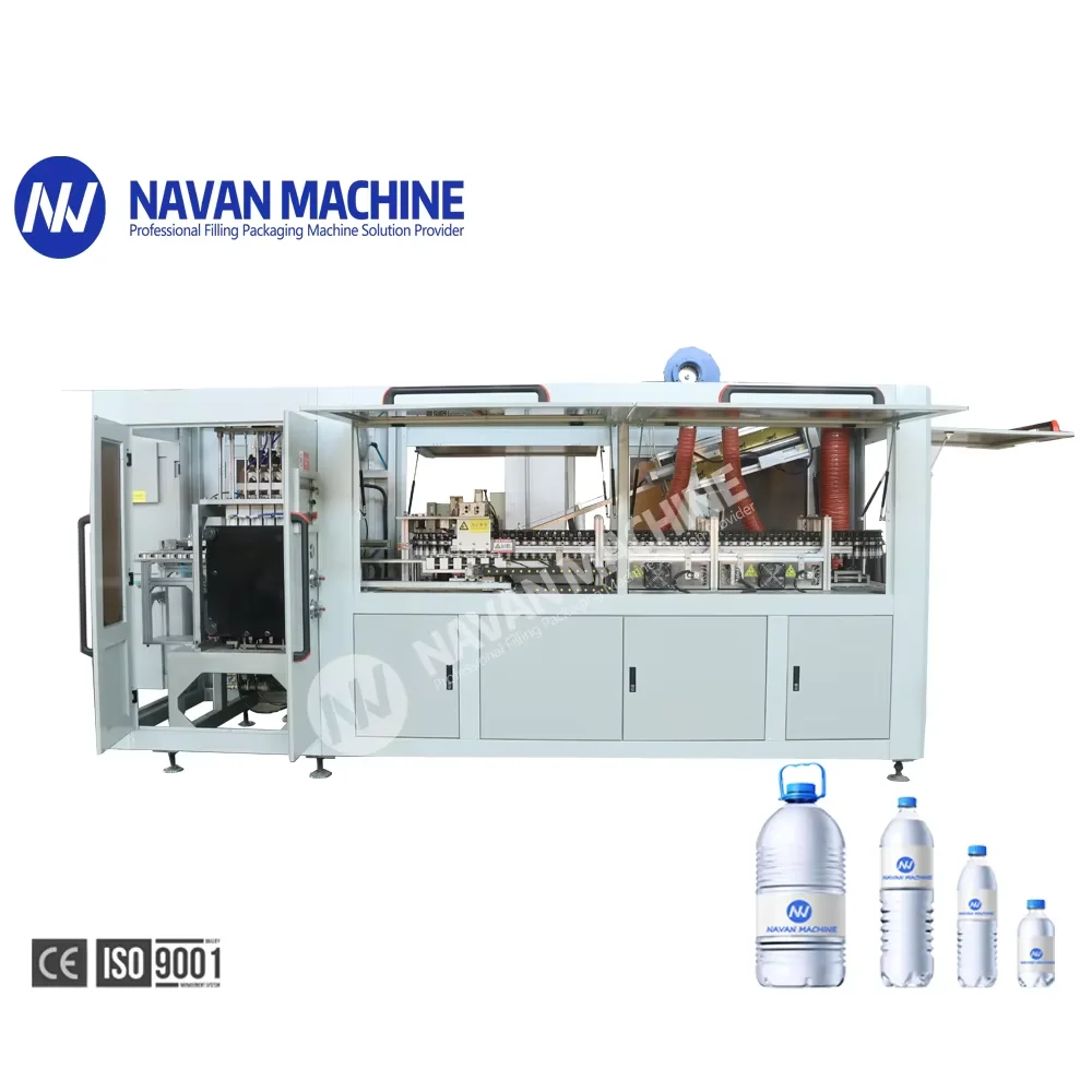 High-Speed 4-Cavity Fully Automatic Pet Mineral Water Blow Molding Machine Processing PP Plastic SMC Rotary Cylinder PLC Motor
