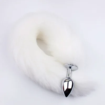 Multi-color Comfortable Pom Fox Tail Anal Plug Butt Plug Sex Toys for Cosplay Games Sexy Anal Sex Toys