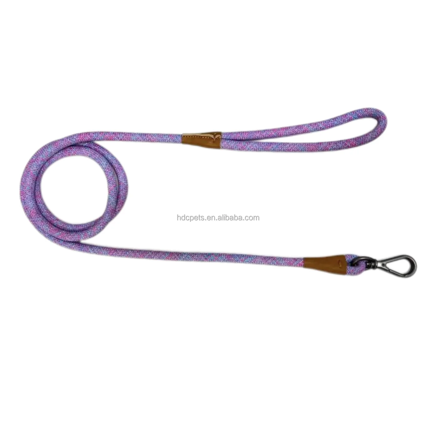 New Integrated Adjustable Nylon All In One Walking Rope Dog Collar And