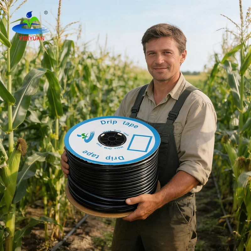 Farm Automatic Drip Irrigation System Self Watering Hose 16mm Lay Flat Drip Irrigation Tape