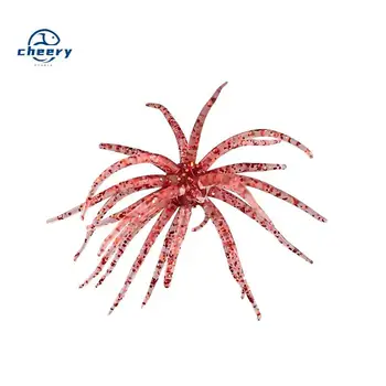 CHEERY Cross-border Lure Fishing Floating Sea Urchin Soft Worm TPE Plastic Artificial Bait Bass-Bulk Pack – Soft Lure – view 2