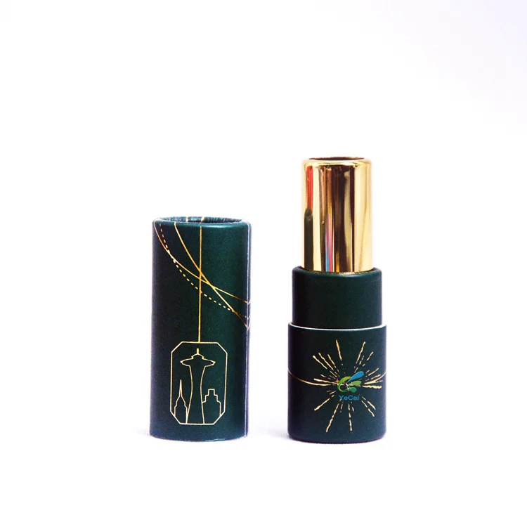 green lipstick tube