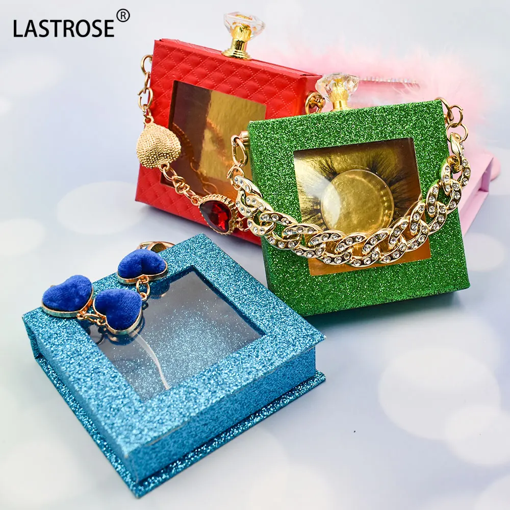 Wholesale Professional False Eyelash Box Handheld Luxury Magnetic Lash