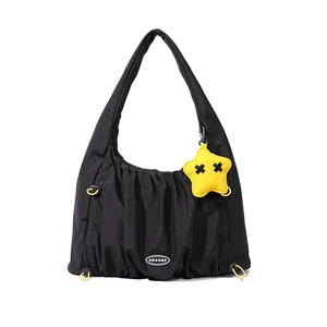 NOXXON Women Single Shoulder Bag Casual Purse and Handbag Nylon Material Shoulder Handbag for Girls Daily Life