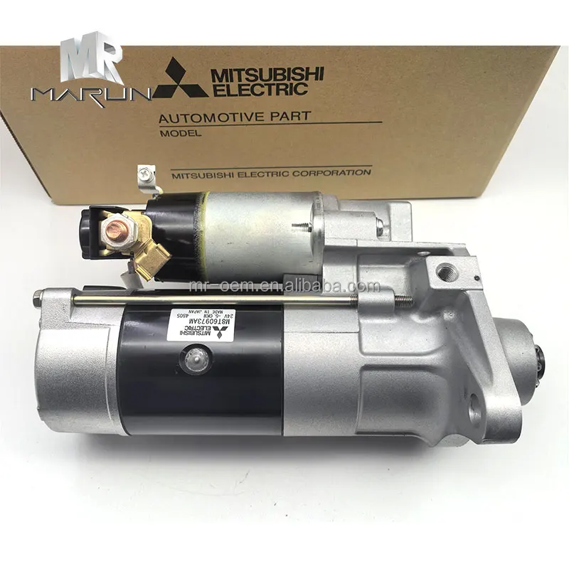 6HK1 Original Starter ASM for Excavator ZX330 Construction Machinery 8-98141206-6