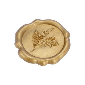 High End Water-resistant Sealing Wax Stickers  Custom Wax Seal Sticker Self-adhesive Wax Stickers