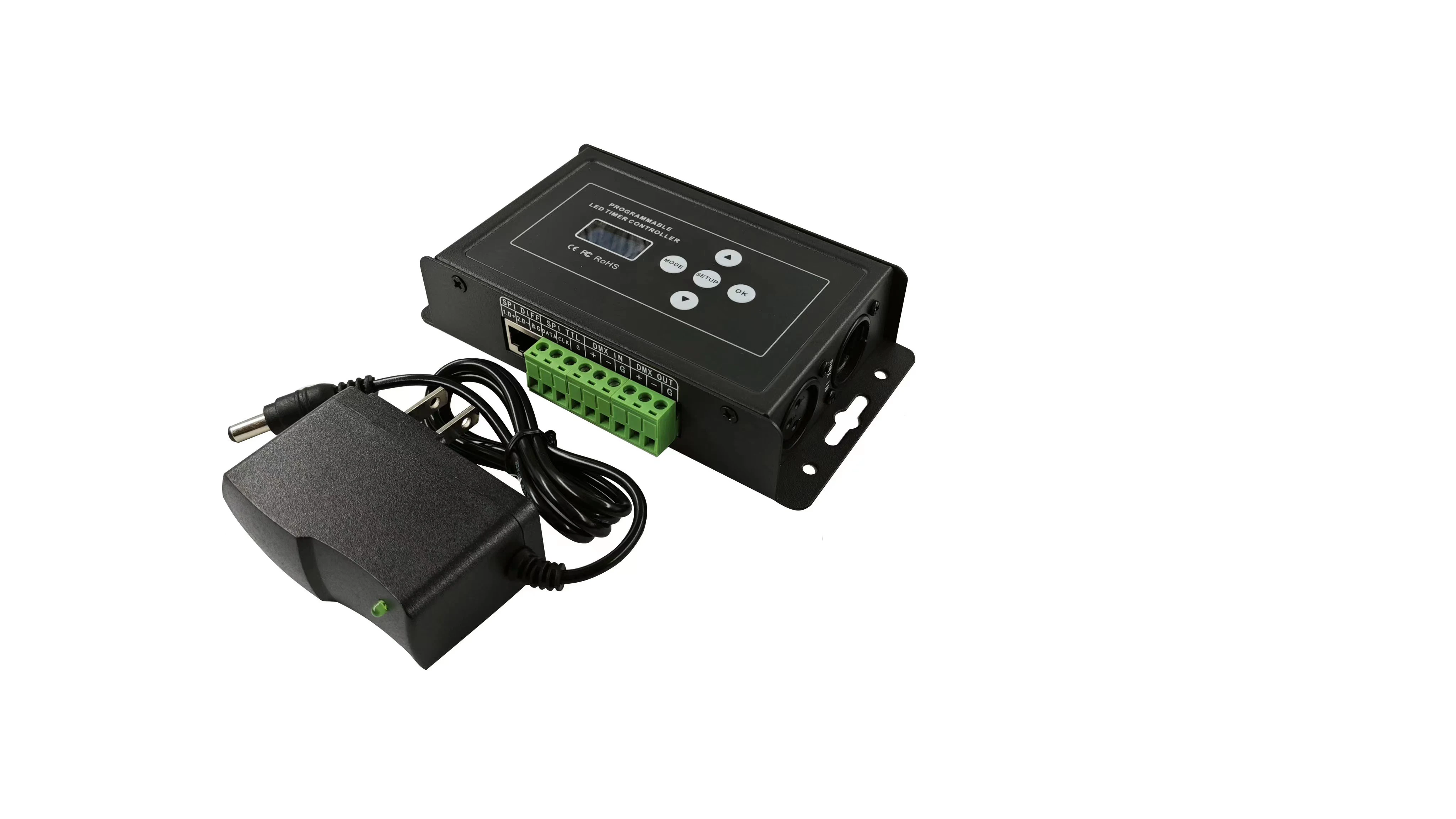 bc-100 lcd screen timer dmx512 controller