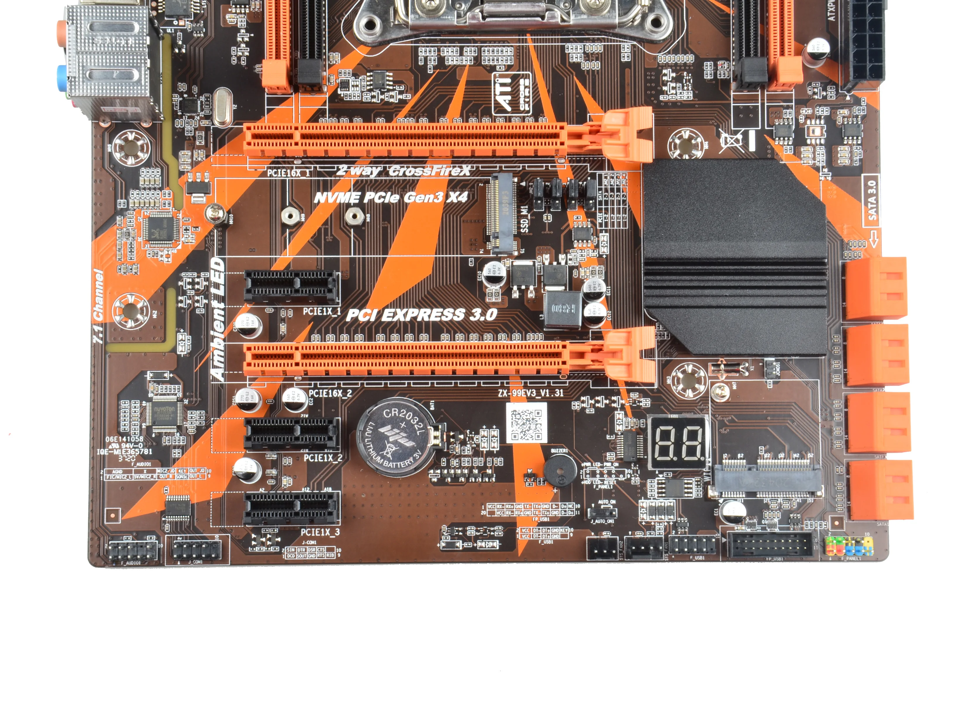 Placa Mãe X99 D4 Slot LGA2011-3 USB3.0 NVME M.2 SSD Suporte para