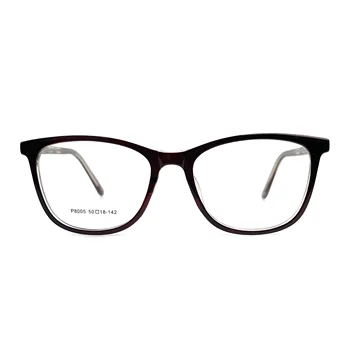 New Arrival Cool Shapes high quality luxury PC material eyeglasses frames for men black