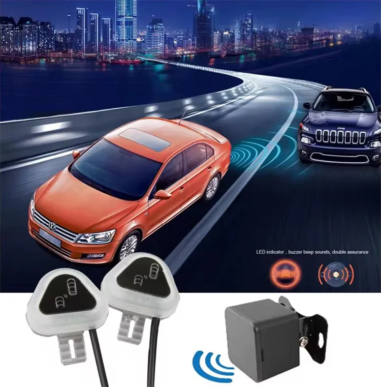 Factory Direct Waterproof Car Blind Spot Detection System 77GHz BSD Installation manufacture