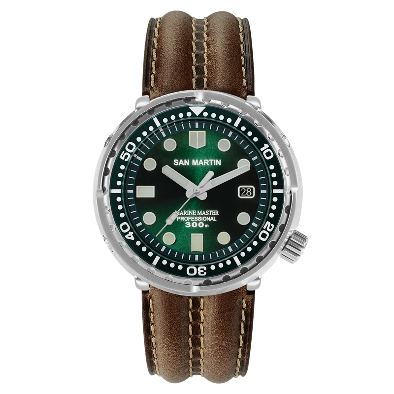 San Martin Tuna Watch 30ATM Diver's Watch for Men