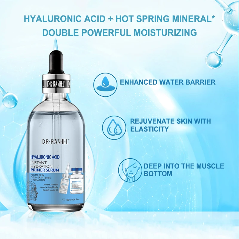 Dr. Rashel Sérum visage à la vitamine C + acide hyaluronique pour - MHT