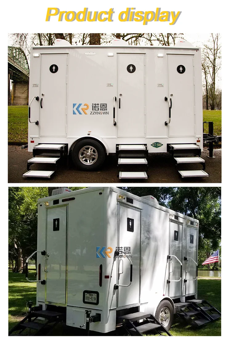Toilet Cubicle Trailer Room Portable Public Toilet Trailer Bathroom ...