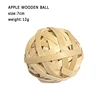 Apple wooden ball