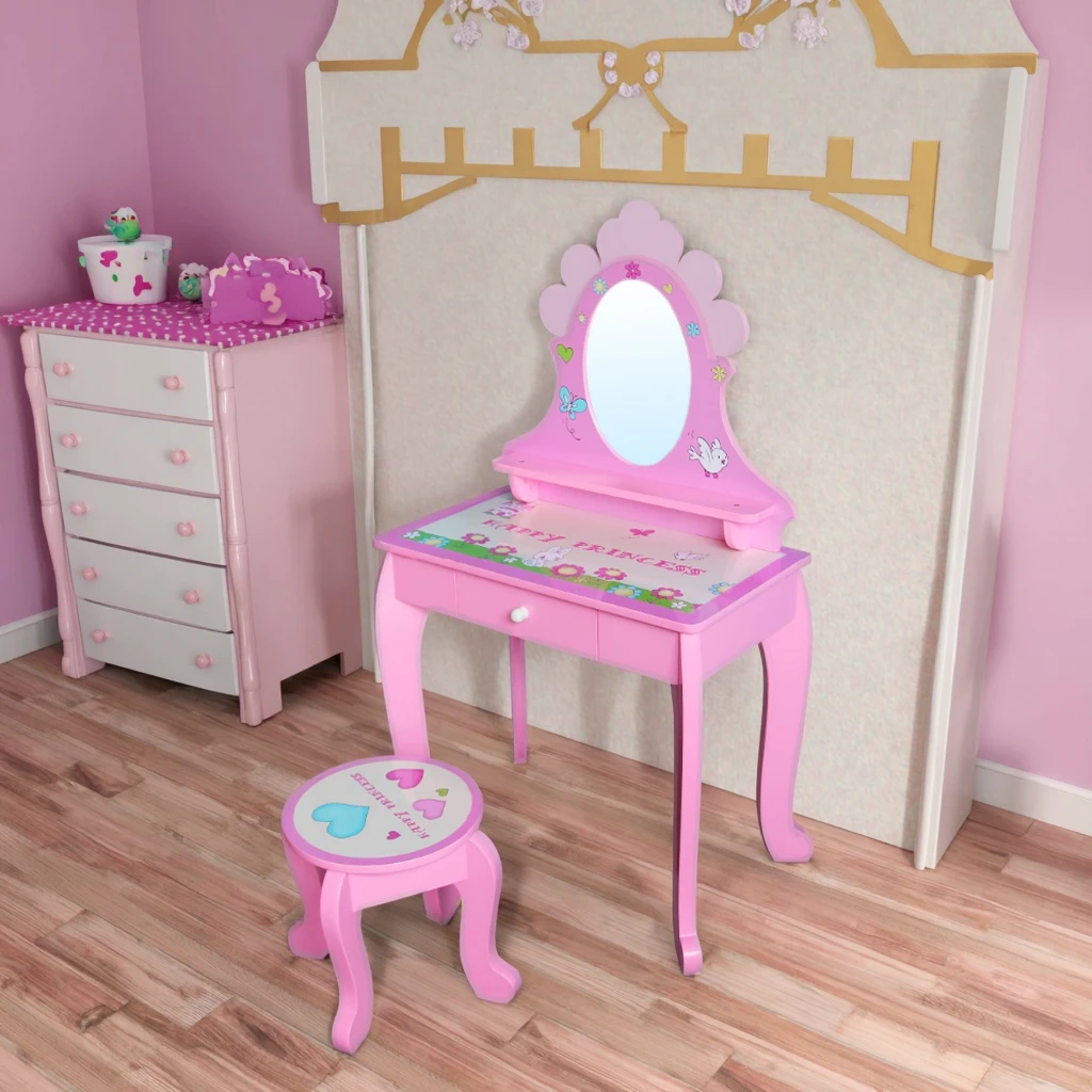 PR109 Princess Design Cute Pink Children Indoor Furniture