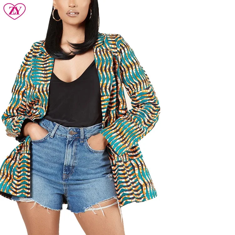 African Print Women Blazers Ankara Suit Jacket Dashiki Coat Tailor Made for  Ladies Wedding Wear African Outfit