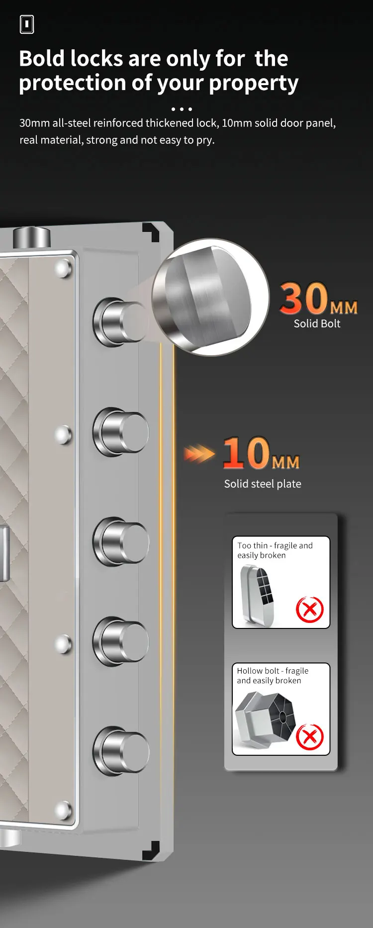 CEQSAFE Factory Customized Tuya APP Remote Opening Home Safe Large High Security Mechanical Code Key Lock Larger Storage Box supplier