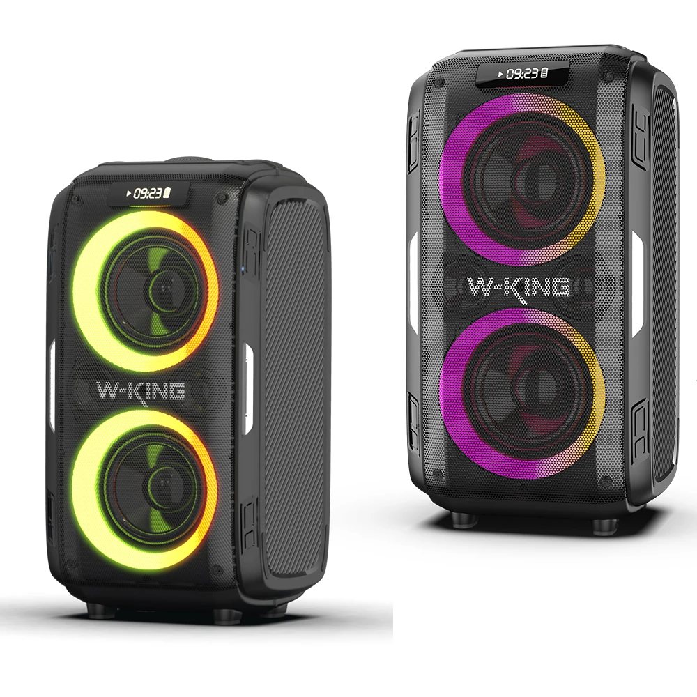 W-KING T9 Pro TWS Bluetooth Party Speaker with LED Night Light