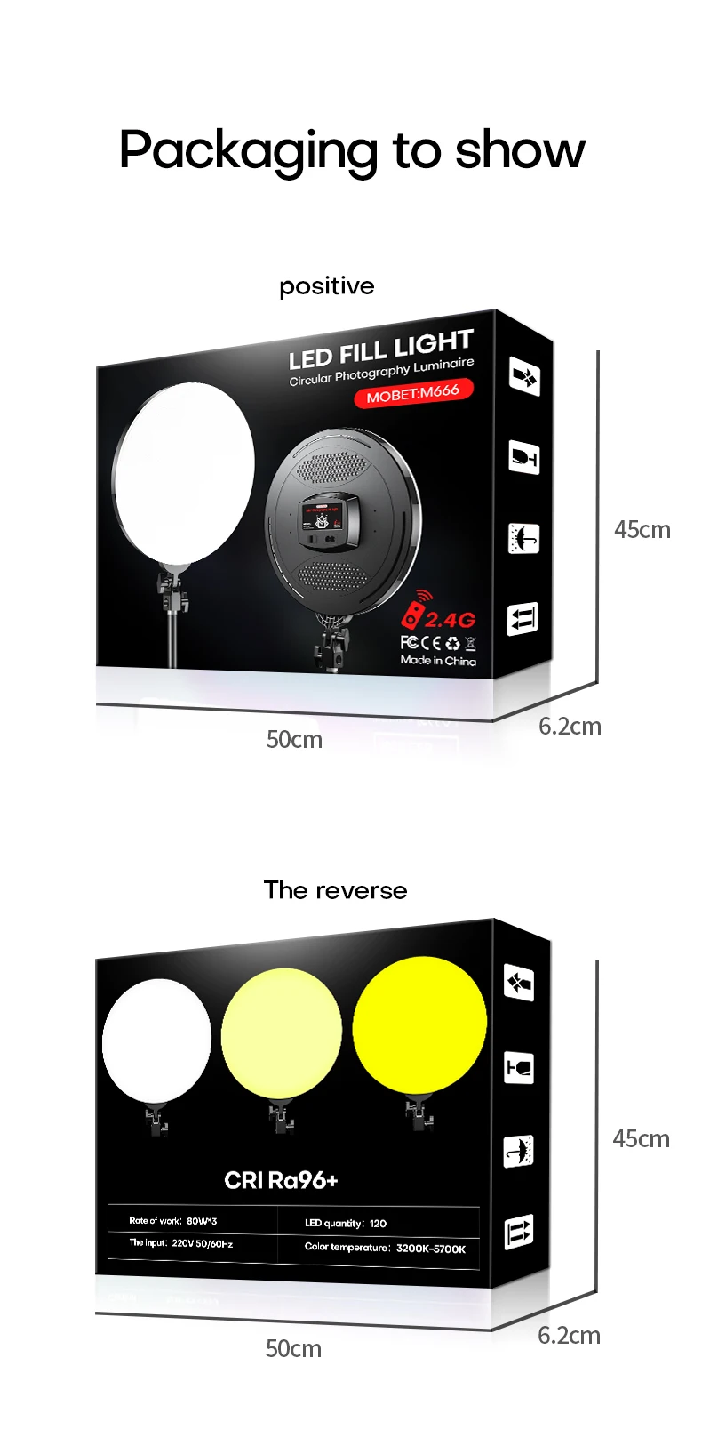 NEW 14INCH Dimmable Photography Led Video Panel Lighting Lamp 3000K-6500K Photography Lamp with Remote Control for Youtube