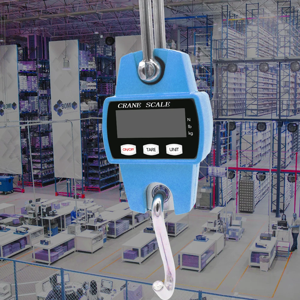 Bilancia Digitale Da 300kg Con Gancio - Bilancia Elettronica Portatile Per Pesare Oggetti Pesanti - Foto 10