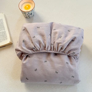 Bedding Full Fitted Sheets  Cotton Sheet Deep  Bottom Pocket Soft Shrinkage and Fade Resistant - Easy Care