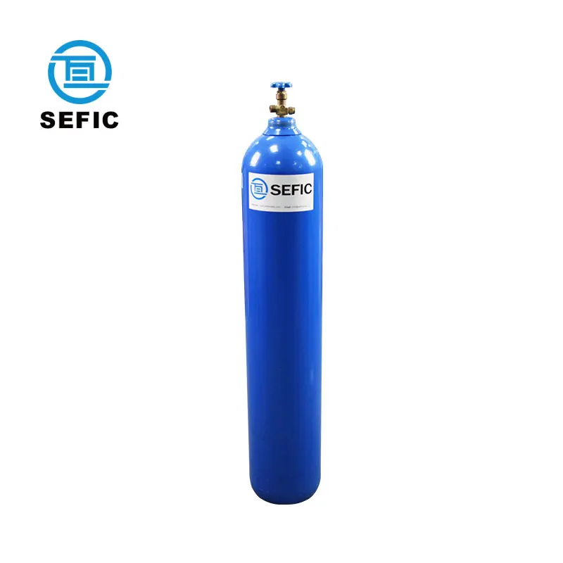 Different Colors Steel Oxygen Gas Cylinder With Completely Certificates ...