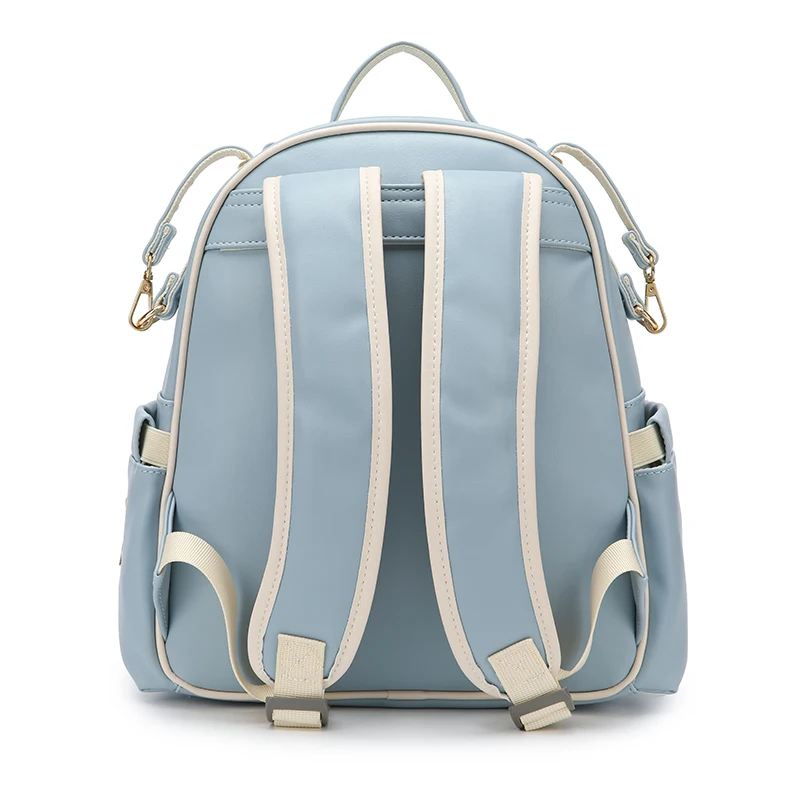 Mochila Pequena Bebê Masculina Azul Dino | Bebê Fofuxo