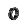 Non-piercing Matte (Black) [1Packs=2 pairs]