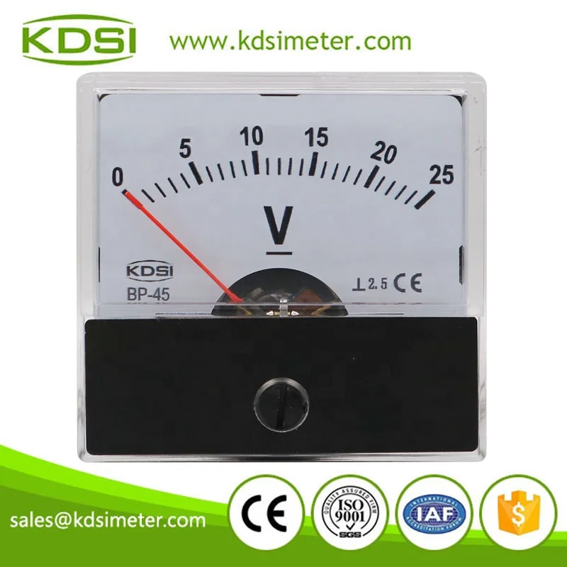Высокоточный аналоговый мультиметр DC 25V Вольтметр вольтметр
