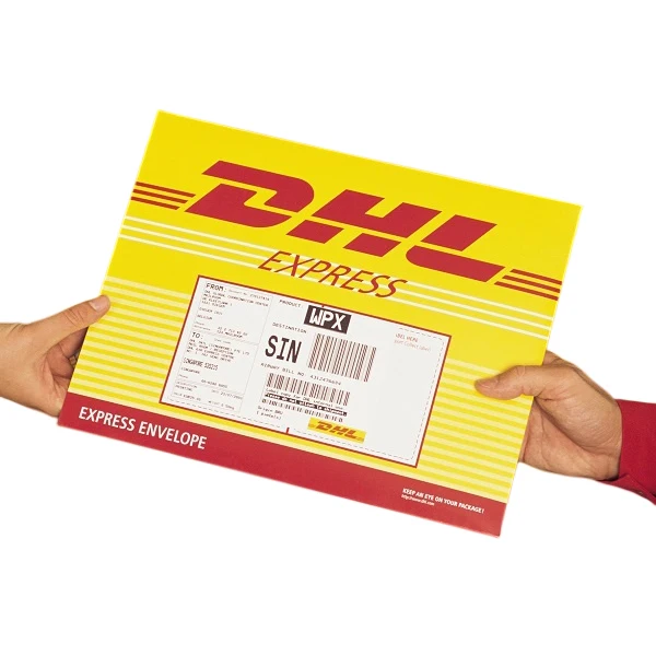 Yiwu Factory Price Dhl Express Photo Envelope White Shipping Paper Envelopes Rigid Flat Cardboard Envelope Packaging with Window